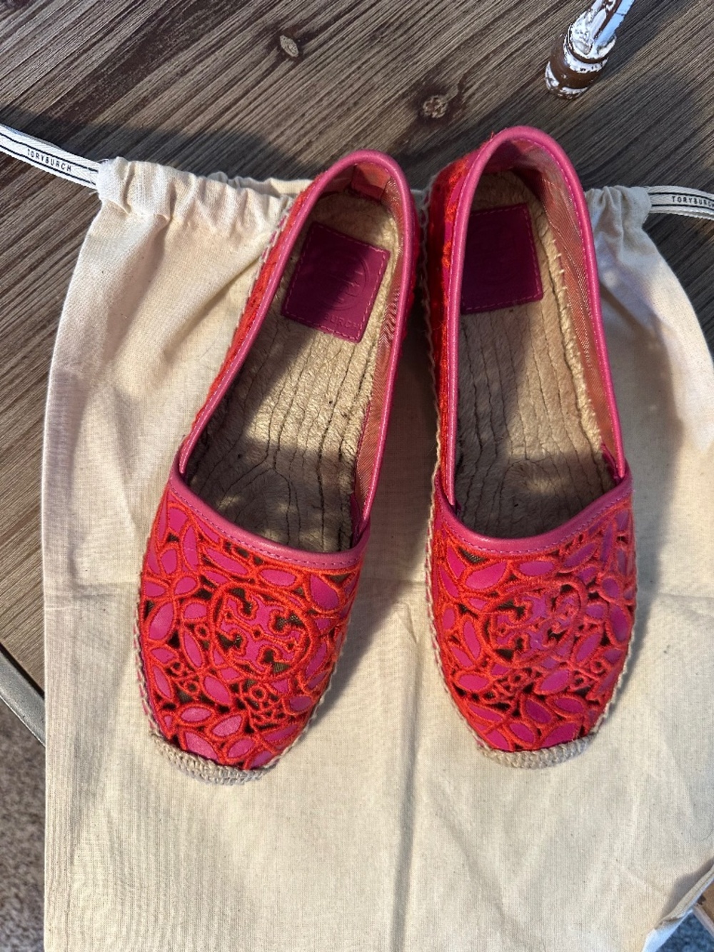 Like New - Tory Burch Espadrille, size 8
